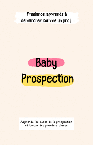 Baby prospection - Les bases de la prospection pour tous les freelances